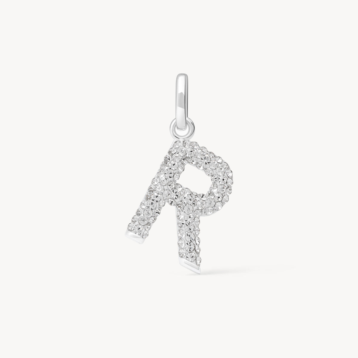 Sparkle Letter Charm