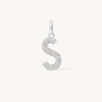Sparkle Letter Charm