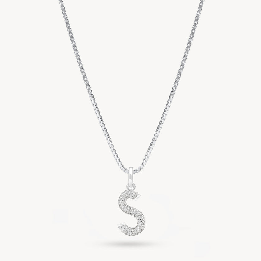 Sparkle Letter Necklace