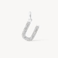 Sparkle Letter Charm
