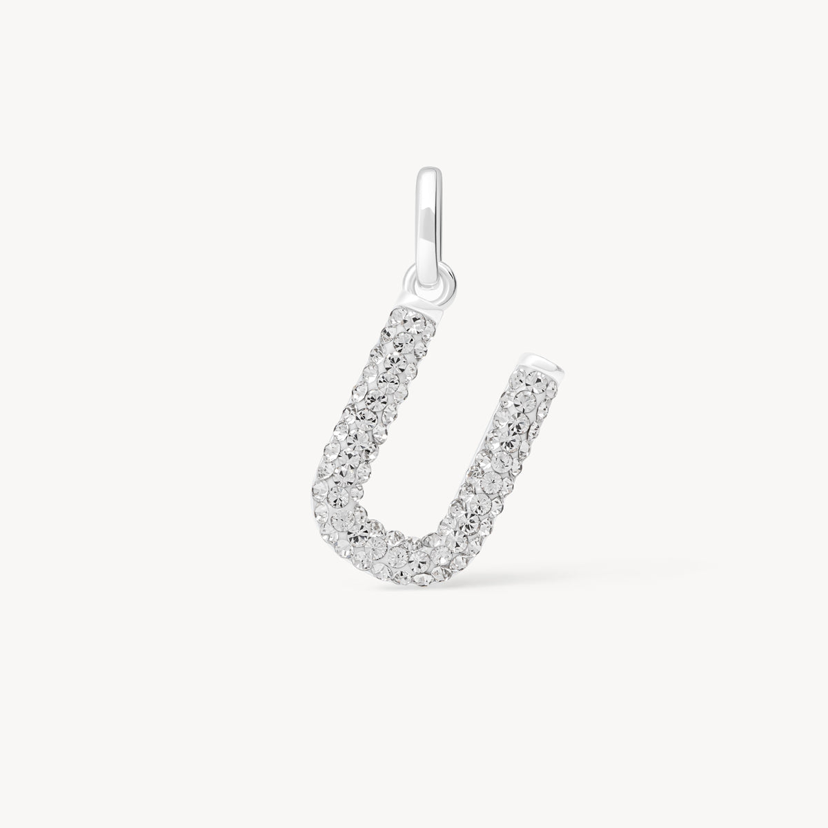 Sparkle Letter Charm