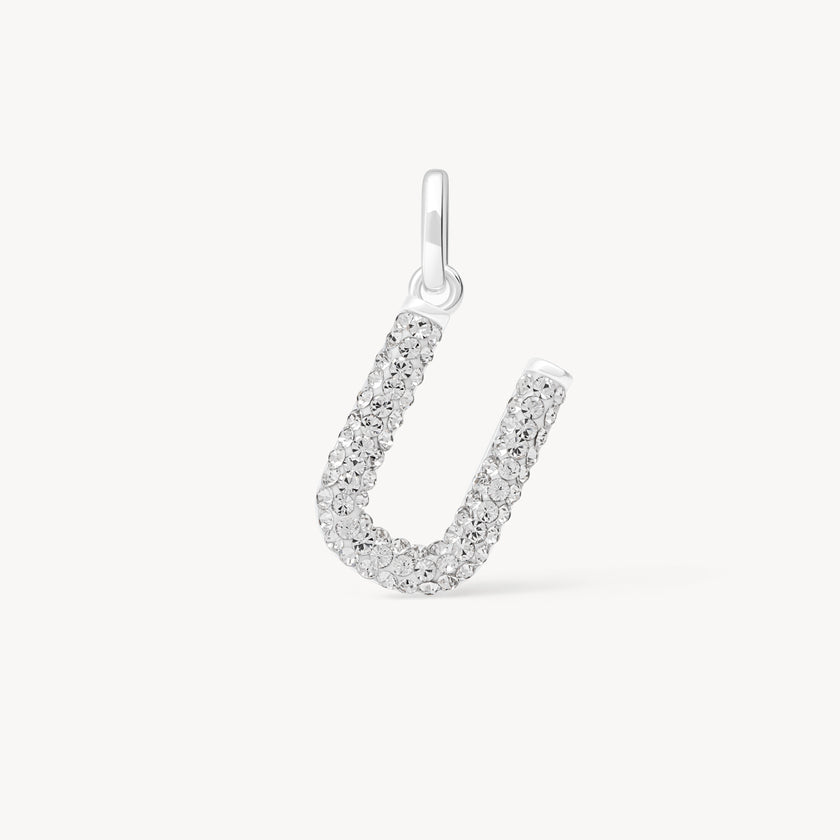 Sparkle Letter Charm