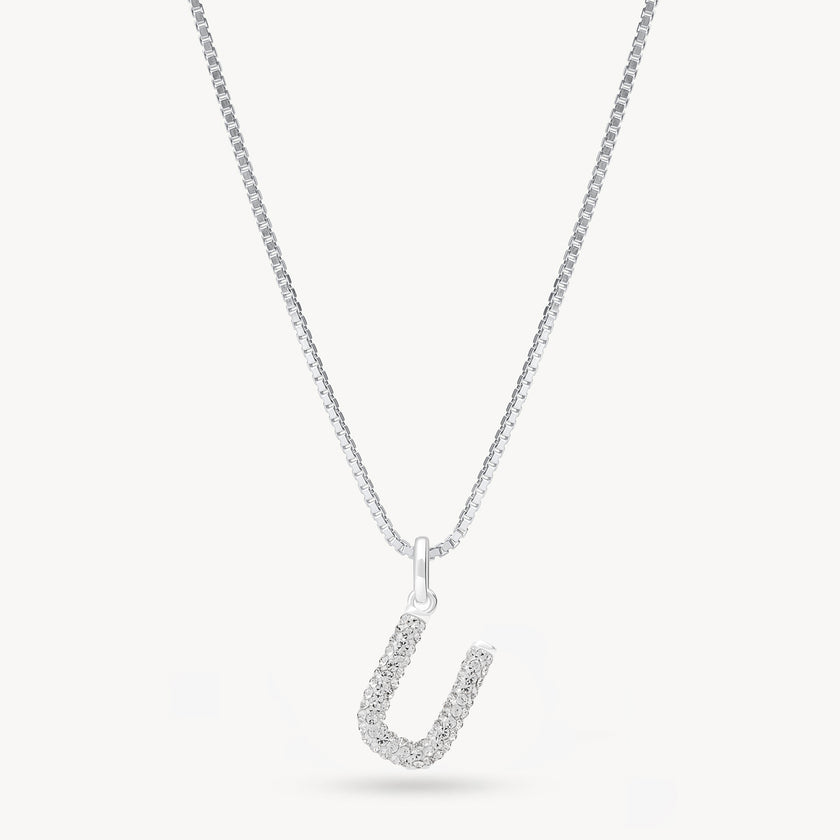 Sparkle Letter Necklace