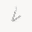 Sparkle Letter Charm