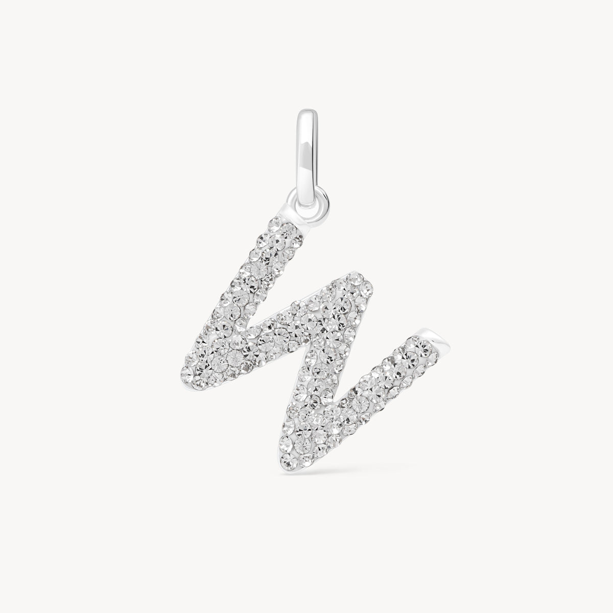 Sparkle Letter Charm