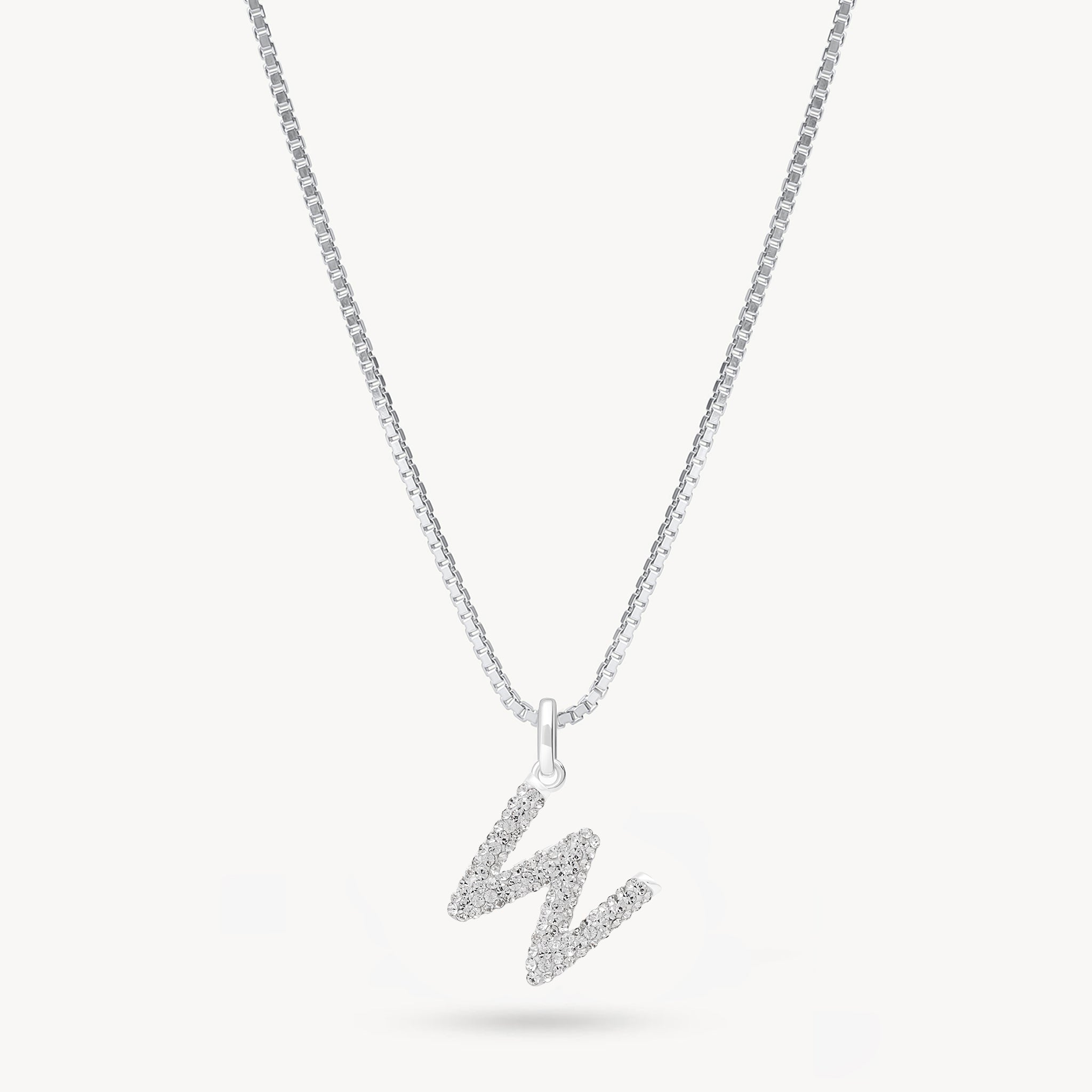 Sparkle Letter Necklace