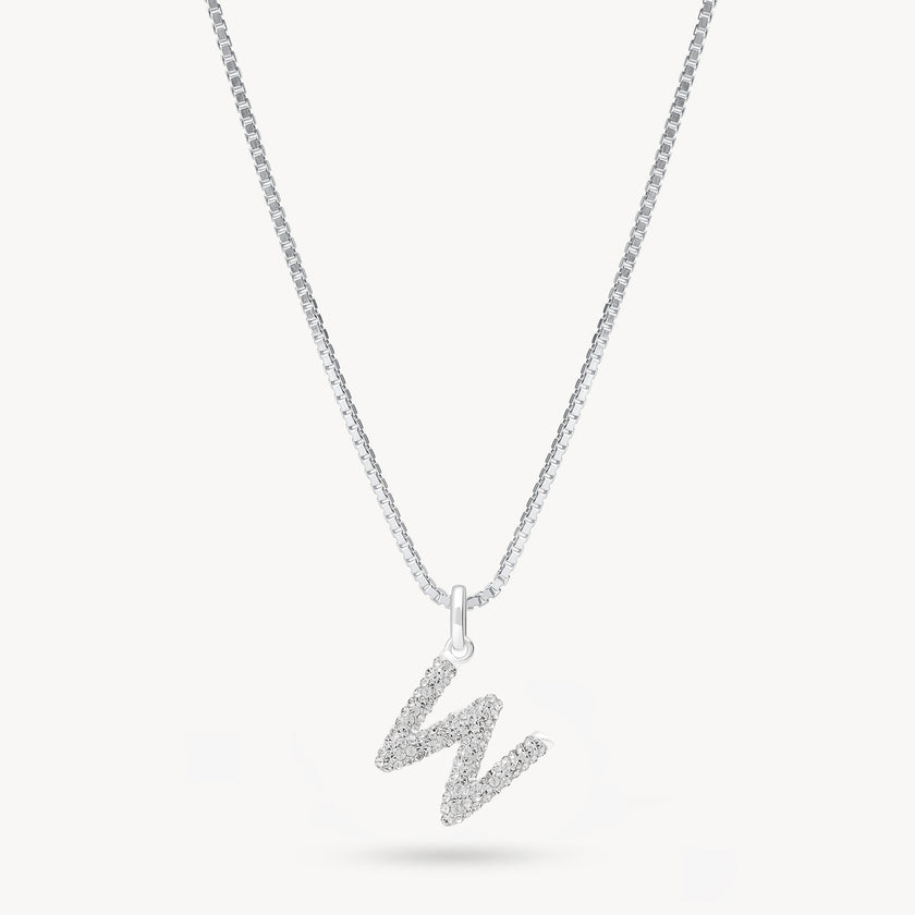 Sparkle Letter Necklace