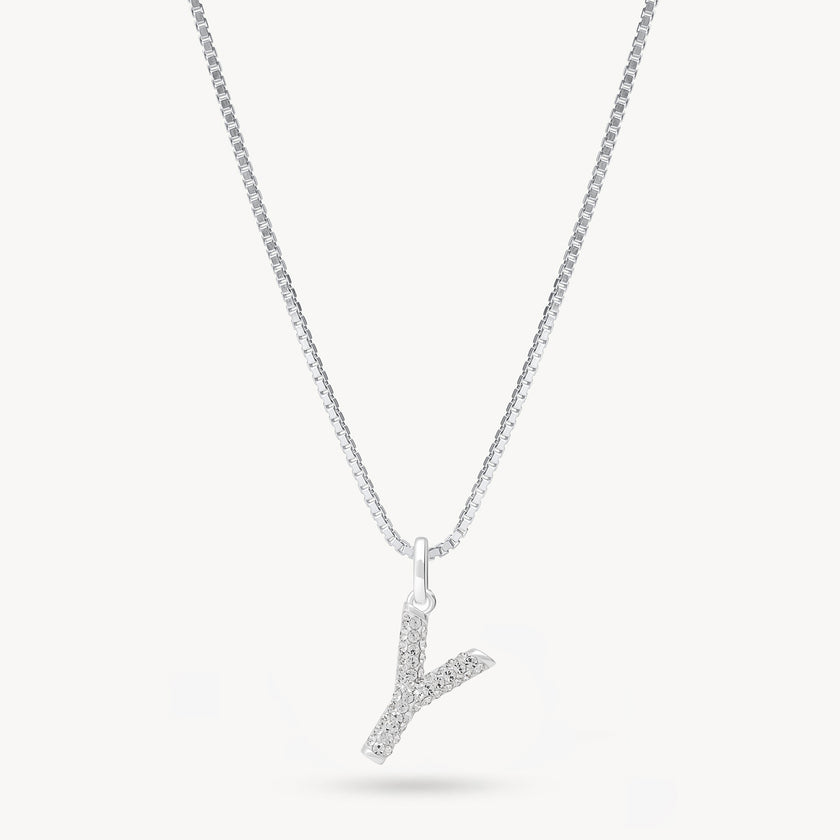 Sparkle Letter Necklace