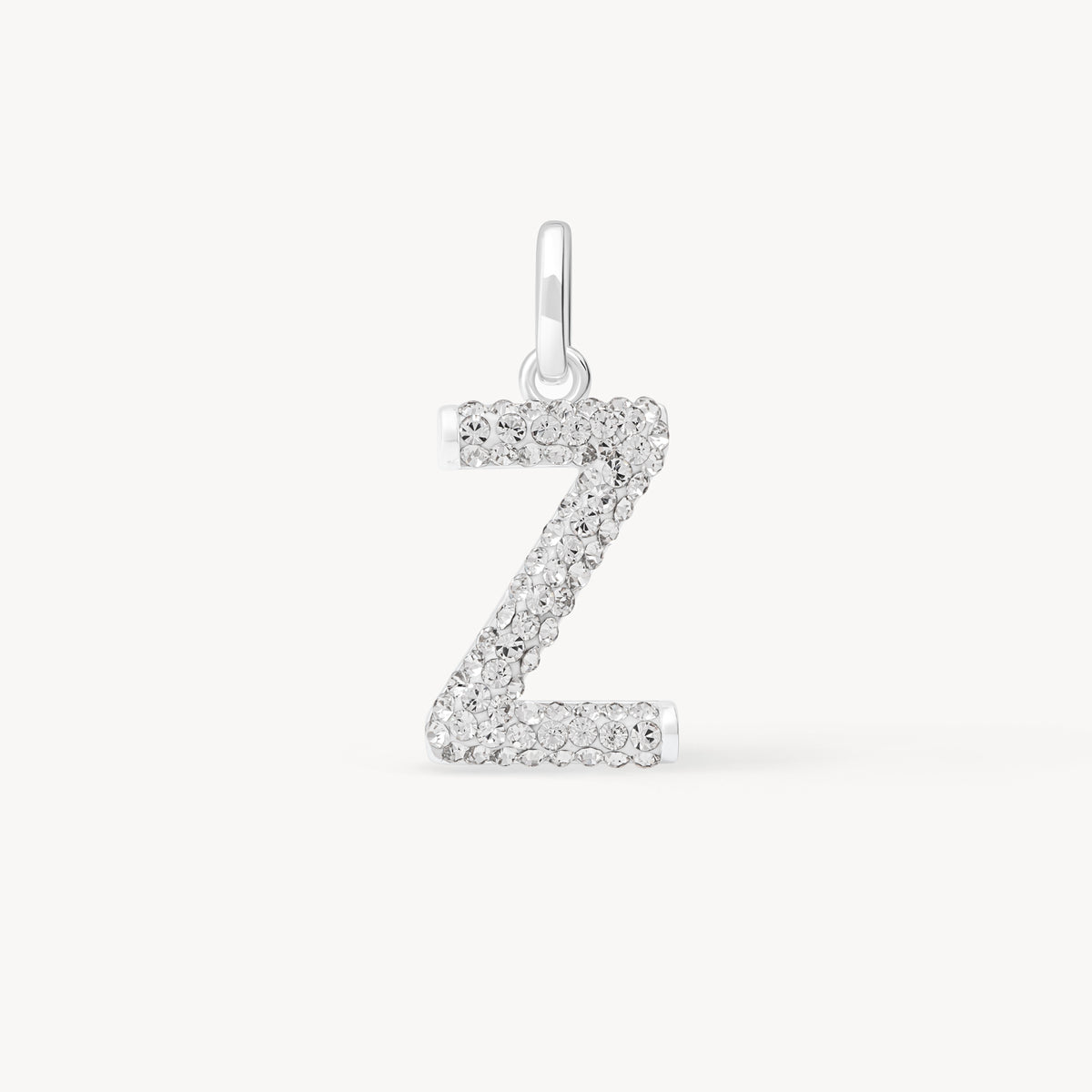 Sparkle Letter Charm
