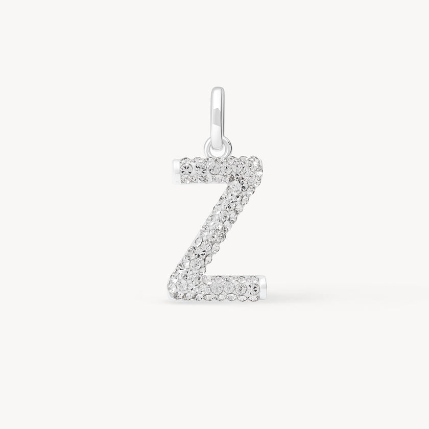 Sparkle Letter Charm