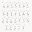 Sparkle Letter Necklace