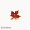Sparkle Maple Leaf Brooch