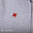 Sparkle Maple Leaf Brooch on model