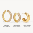 Chunky Statement Hoop Earrings