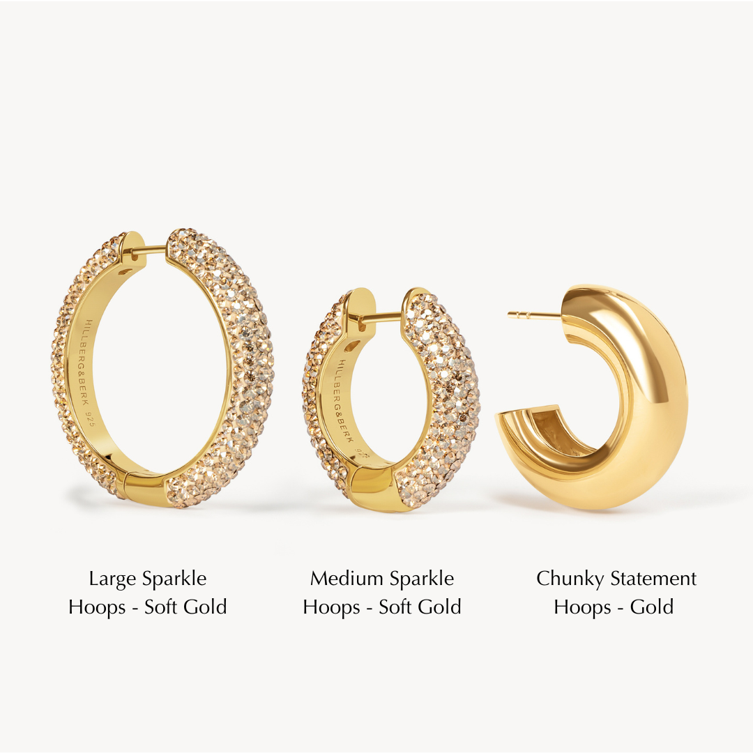 Chunky Statement Hoop Earrings