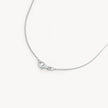Thin Box Chain silver closure
