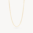 Thin Box Chain Gold
