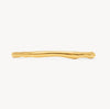 Gold Wave Cuff Bracelet