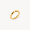 Gold Thin Wave Ring