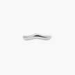 Silver Thin Wave Ring