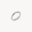 Silver Thin Wave Ring