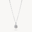 Sparkle Ball™ Clip Chain Necklace White