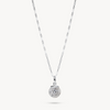 Sparkle Ball™ Clip Chain Necklace White