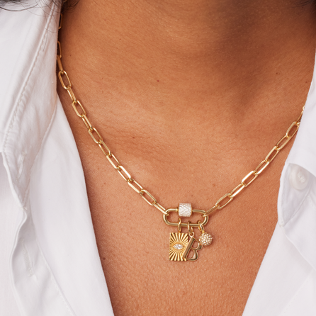 Hillberg and berk initial necklace Clearance