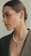 Sand Dunes Medium Sparkle Ball™ Stud Earrings on model video