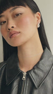 Singapore Chain Necklace in Silver on model video