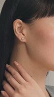 Mini Sparkle Ball™ Stud Earrings Soft Gold video