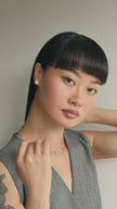 10mm Sparkle Ball Studs White video
