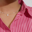 Adore Bezel Charm in Silver