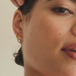 Small Pavé Hoop Earrings video