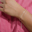 Double Chain Bracelet video on model