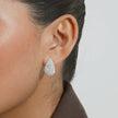 Mini Dream Puff Sparkle Stud Earrings model video