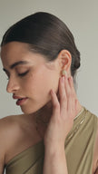 12mm Sparkle Ball Studs Soft Gold video 