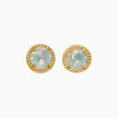 5mm Opal Stud Earrings in 14K Gold
