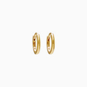 Mini Hoop Earrings in Gold