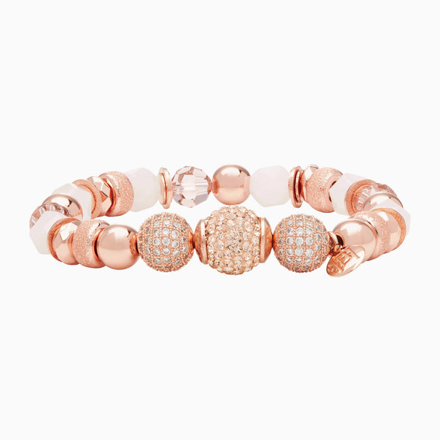Sparkle Ball™ Luxe Bracelet Rose Gold