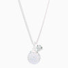 Birthstone Sparkle Pendant Necklace April Moonlight Crystal