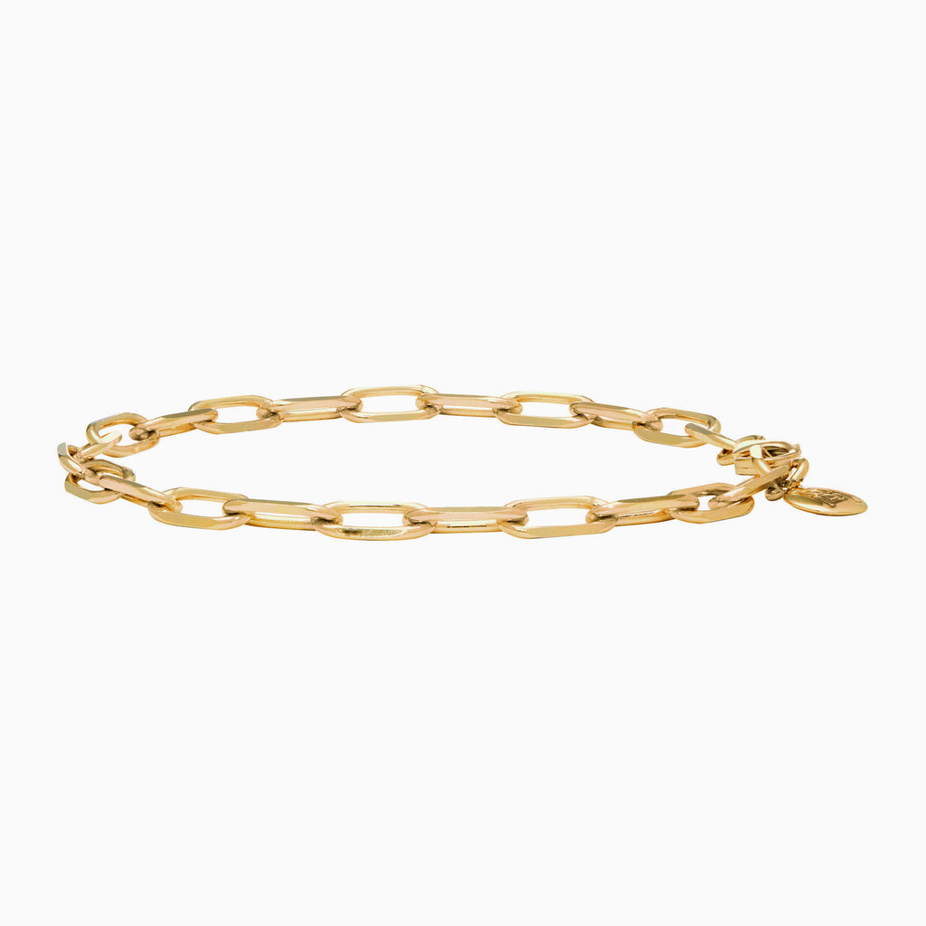 Emily Paper Clip Chain Bracelet | Hillberg & Berk