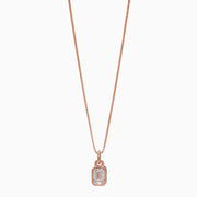 Laura Pendant Necklace Rose Gold