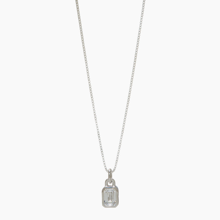 Laura Pendant Necklace Silver