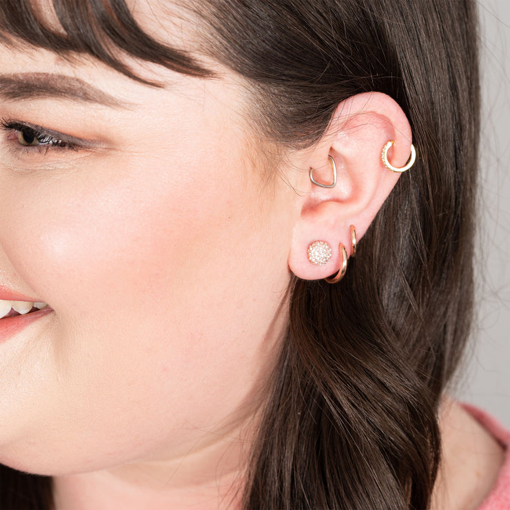Essentials Earring Pack - Rose Gold