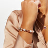 Sparkle Ball™ Luxe Bracelet Rose Gold on model