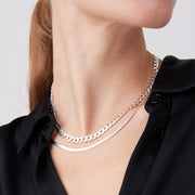 Margo Choker Silver on model