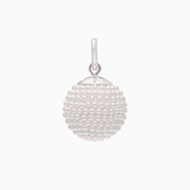 White Pearl Sparkle Ball™ Charm