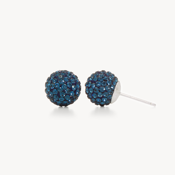 Sapphire Sparkle Ball™ Stud Earrings — Medium