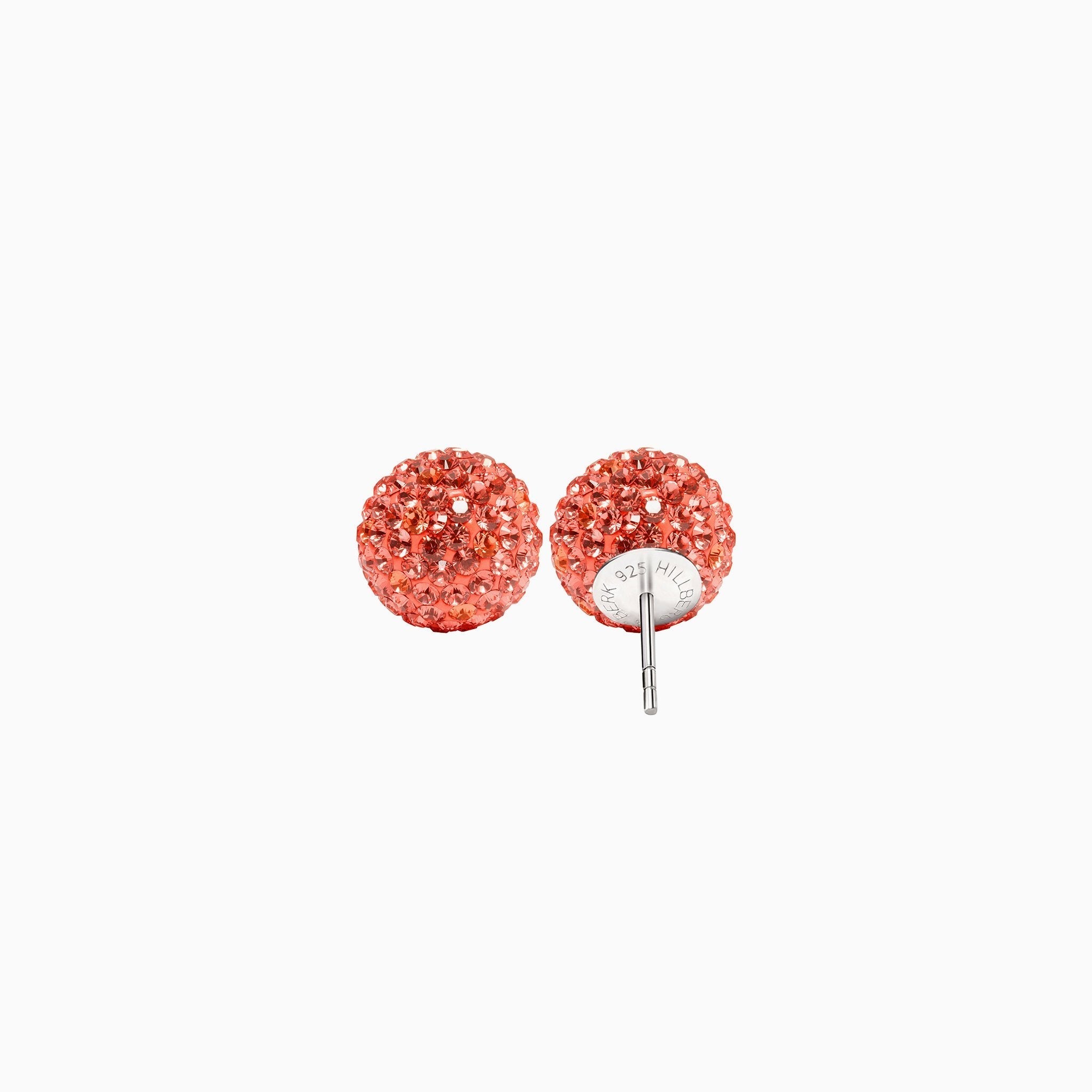 Coral Sparkle Ball™ Stud Earrings